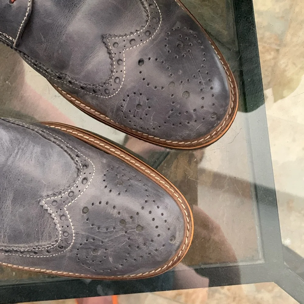 MERCANTI FLORENTINI Brogue Wingtip Derby.